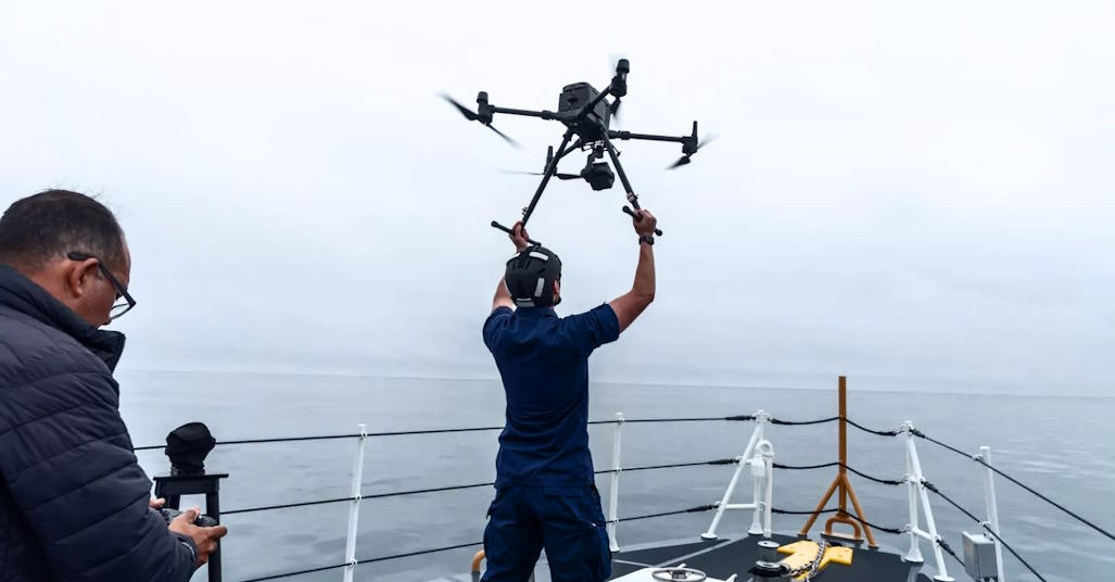 drone integration for oil spill detection